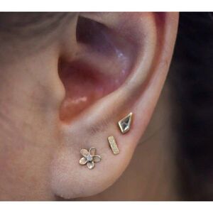 Quetzalli Liz White Gold Threadless End